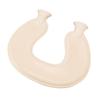 U Shaped Neck Hot Water Bag Double Knitted Insulation Rubber Warm Hot Water Bottle Navy Blue Cover
