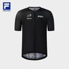 FILA Men's Slim Fit Cycling Short-Sleeve Knit Top