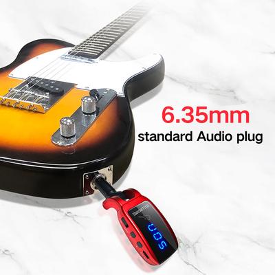 Wireless Guitar System Rechargeable Guitar Transmitter Receiver Set Electric Guitar Bass Pick Up