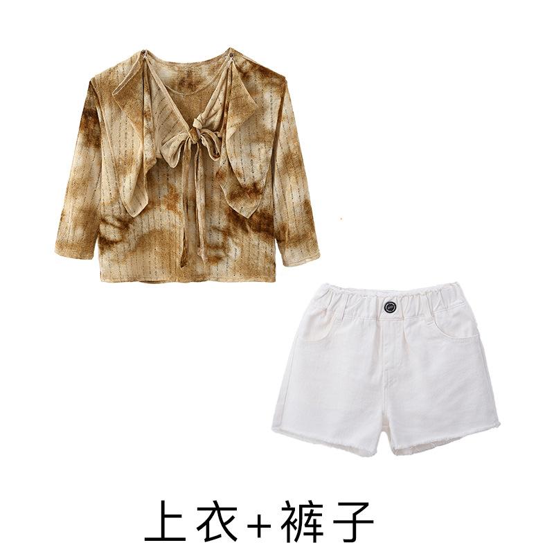 Jazz Dance Costumes Girls Jazz Wasteland Style Wear Autumn Street Dance Children Tide Dance Performance Costumes Suit