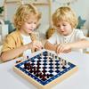 Multi-in-1 Wooden Board Game Set | Ludo, Gomoku, Chinese Checkers | Parent-Child Interactive Toy | Educational Brain Teaser