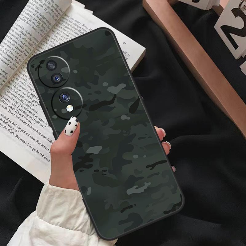 

Night Dark Camo Military Camouflage Funda For Honor X9a X8a X7a X6a X6 X7 X8 X9 8X 9X Honor Magic 5 Pro 10 50 70 90 Lite Case Honor X6
