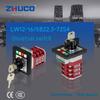 Zhuochao LW12-16/5822.3-72S4 Rotary Switch: 3-Section, 4-Speed with Indicator & Lock