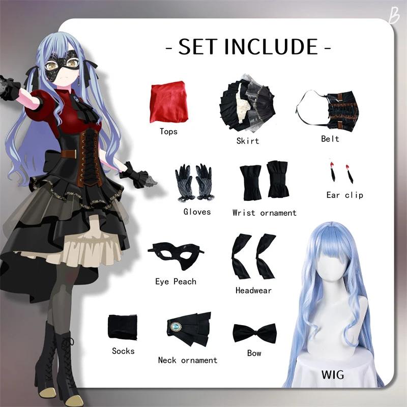 Bang Dream Sakiko Togawa Cosplay Costume Wakaba Mutsumi Carnival Uniform Adult Anime Halloween Costumes Masquerade Women Game