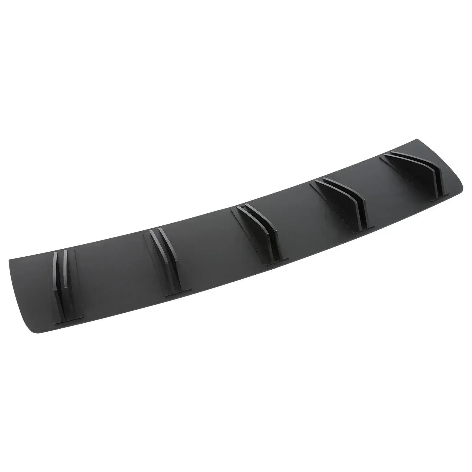 

81.5cm Universal For Acura TL ILX TLX TSX MDX RDX 5 Rear Bumper Diffuser 5 Shark Fin Splitter Spoiler Cover Car Accessories