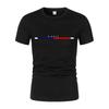 New Summer Men's Fashion Short Sleeve T-Shirt Casual Quick-Drying BreathableLoose Sports Top Hip-Hop Street Men's Clothing