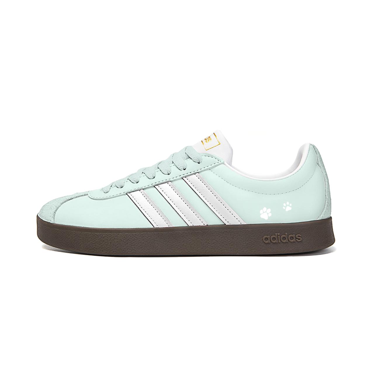 

Adidas VL COURT 2.0 Low top Skateboard Shoes Unisex White Green ID6015(Team914- ) 38⅔
