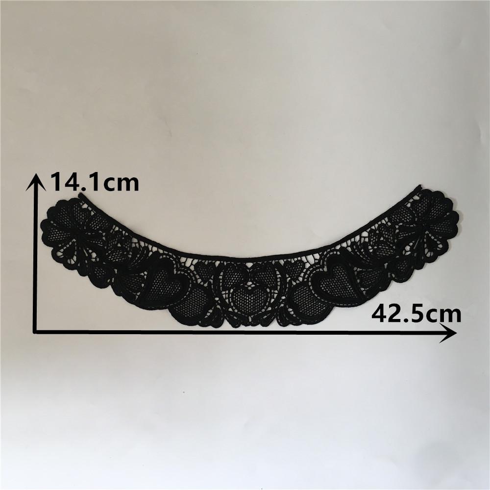 High Quality Hollow Lace Neckline Fabric Craft Embroidery Decal Lace Collar Sewing DIY Clothing Neckline Decorative Accessories
