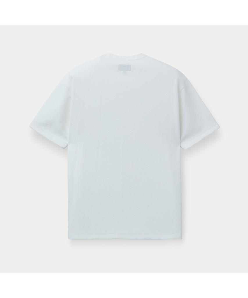 Silijeu Basic Standard Short Sleeve T-Shirt Satam26671Whx
