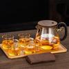 Chinese Style Glass Teapot Set