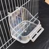Pet Shower Hanging Bird Bath Cage Plastic Birdbath New Bird Bowl