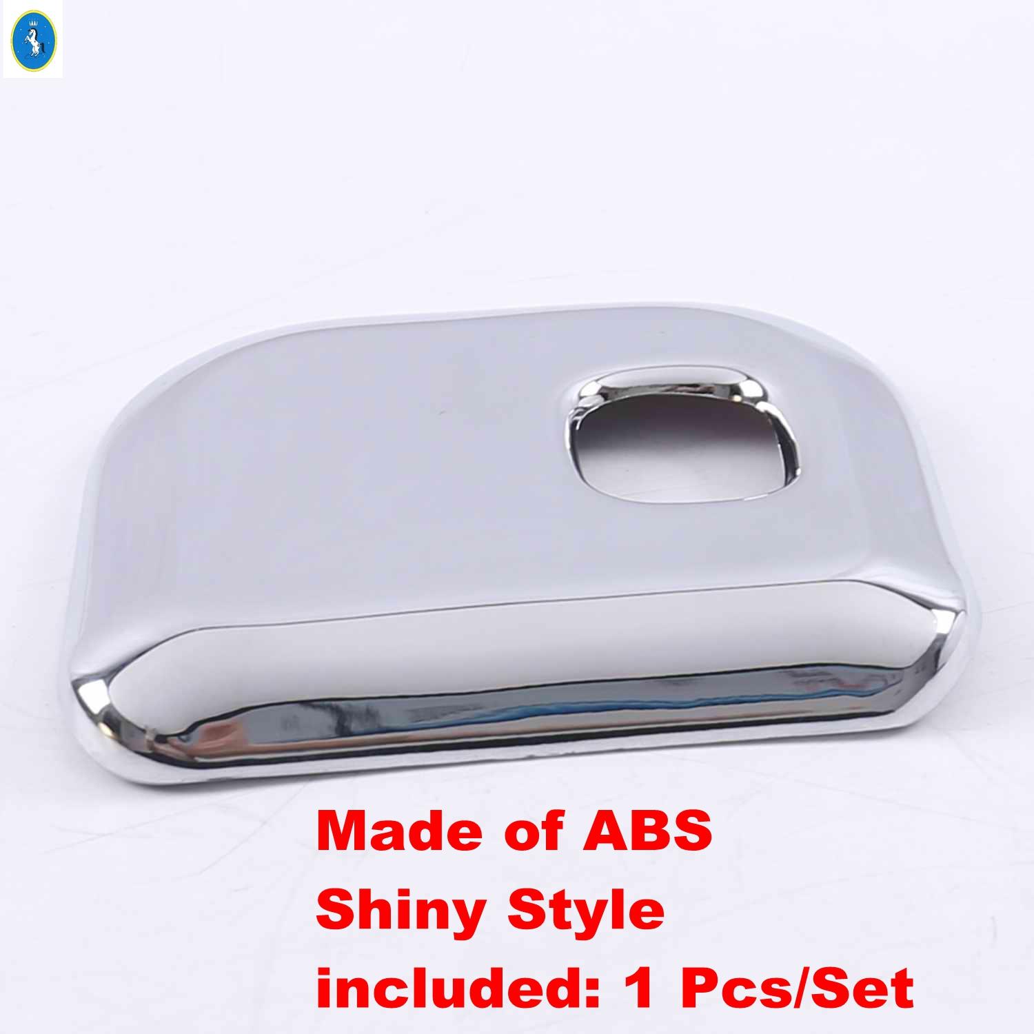 Carbon Fiber Car Electric Tailgate Switch Button Frame Cover Trim For Jeep Grand Cherokee 2011 -  Accessories Interior Refit Shiny Style