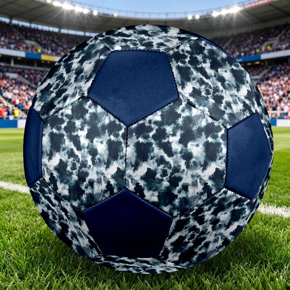 1pc Abstract Ink Splash Durable Soccer Ball/Football, Size 5, Perfect for Training, Entertainment And Competition,Gift yy26060663