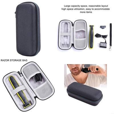 Multiple Compartment Shaver Case Convenient Travel Shaver Protectors Grooming Essential Travel Bag for Shaver X3UC