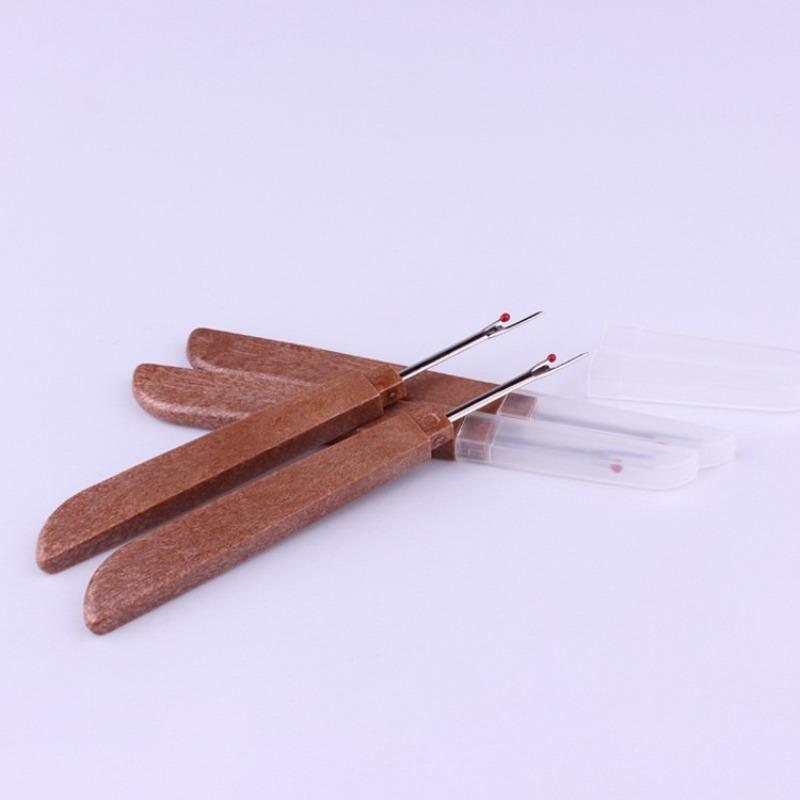 3ks Plastová rukojeť DIY šicí nástroje Řezák nití na řemesla Odtrhávač švů Jehla na stehy Umění Domácí šicí doplňky.