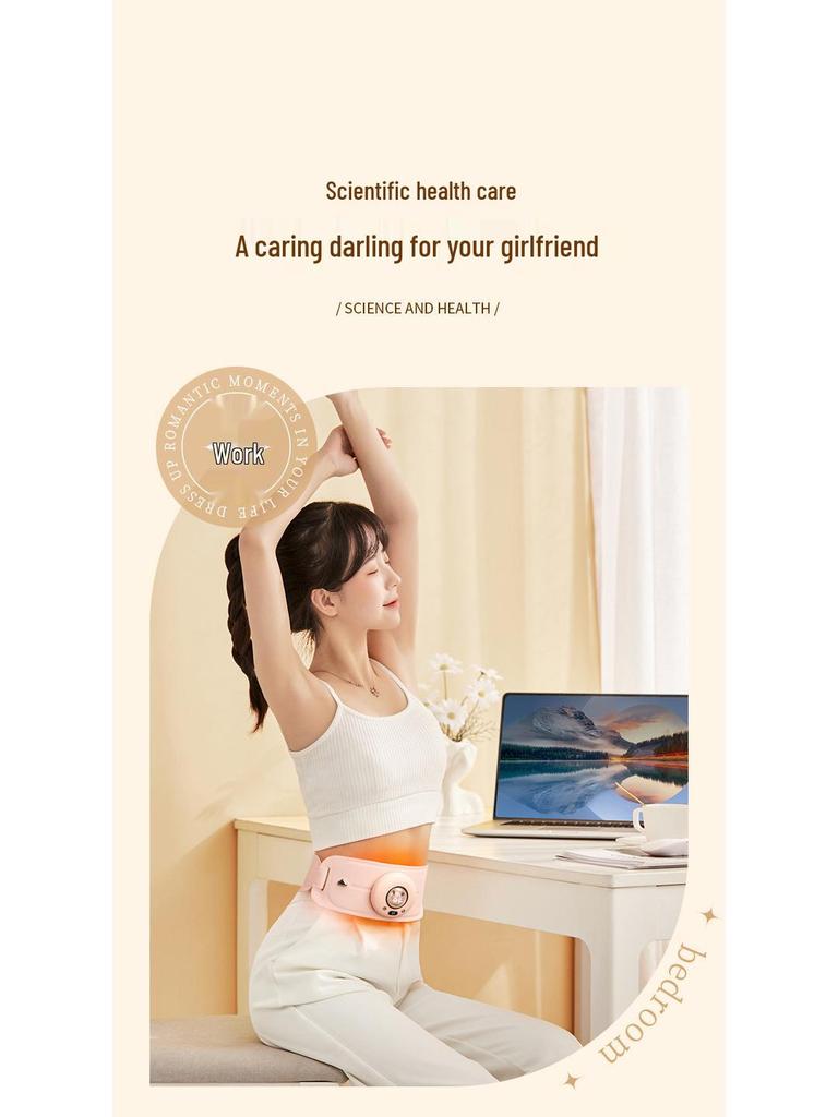 Wireless Heating Waistband with Temperature Control & Lumbar Support