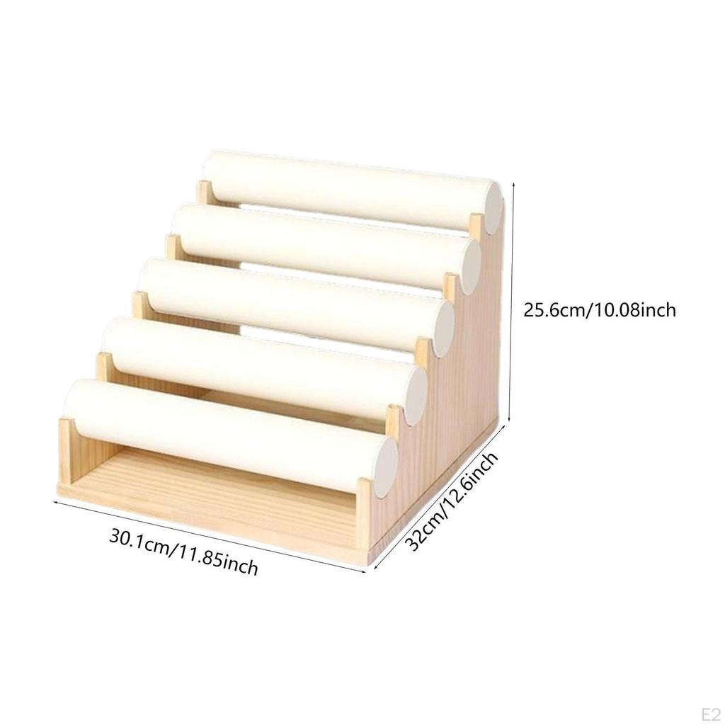 5 Tier Bracelet Display Stand for Bangle And Watch Organization