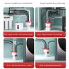 Multifunctional Kitchen Basins Sewer Branch Water Pipe Connector Sealing Rings Sink Drain Pipe Adapters Easy to Install