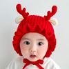 Windproof Baby Woolen Hat Warm Ear Protection Cap Fashionable Baby Hat  Winter