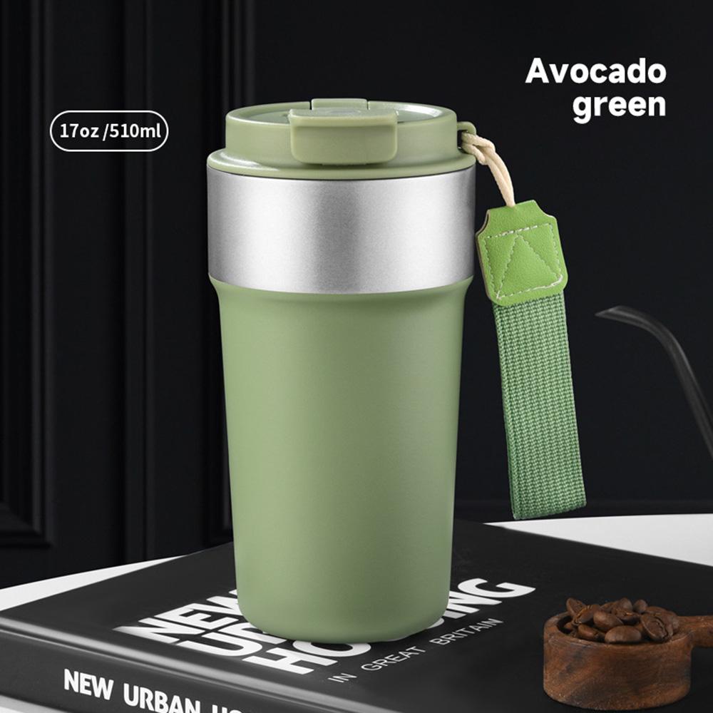 510ML 304 Stainless Steel Insulated Cup Leak-Proof Travel Coffee Mug Keep Hot Cold Tumblers Gift for Travel Coffee Office