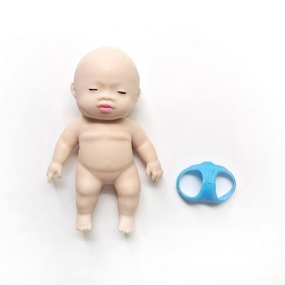 Yousheng Baby-Puppe Quetschspielzeug Flexibel Zugfest Rückprall Niedliche Baby-Puppe Knetspielzeug Anti-Stress Entlüftungsspielzeug Cartoon-Puppe Knetet Fidget Spielzeug Party