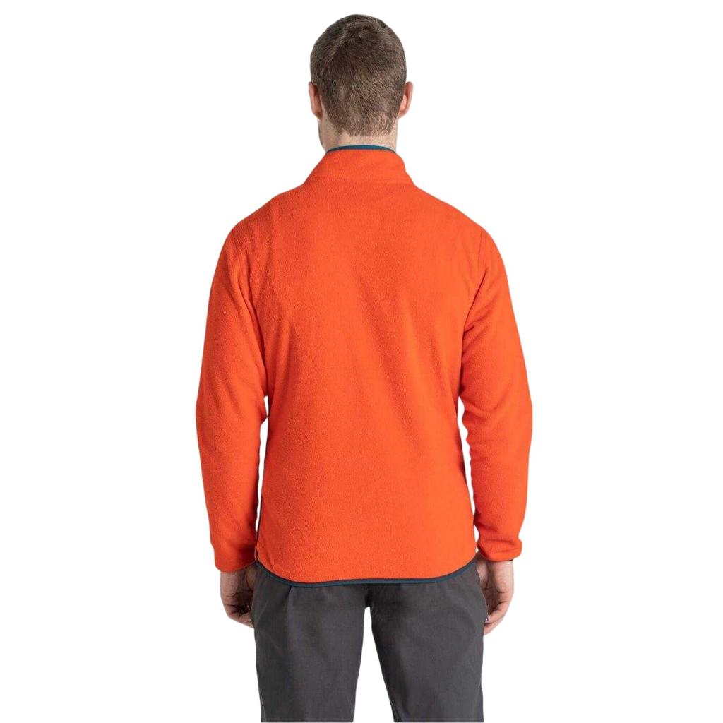 CRAGHOPPERS Mens Mock Neck Regular Sweatshirt
