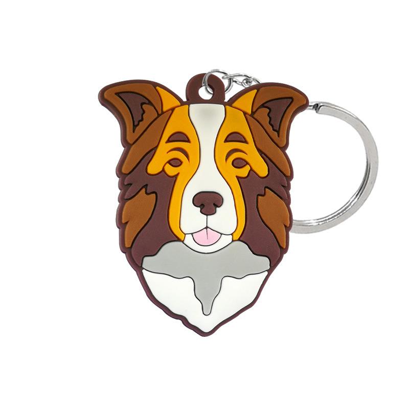 Cute Dog Backpack Keychain
