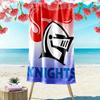 Newcastle Knights 2D Flat Print Beach Towel, Large Soft Quick Dry Towel for Beach Camping Swimming.NSTJ0928489