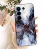 Hülle Für Tecno Camon 50 4G Cover CN5 Luxus Mode Blumen Kawaii Niedlich Bemalt Stoßfest Silikonhülle Für Techno Camon 50 4G