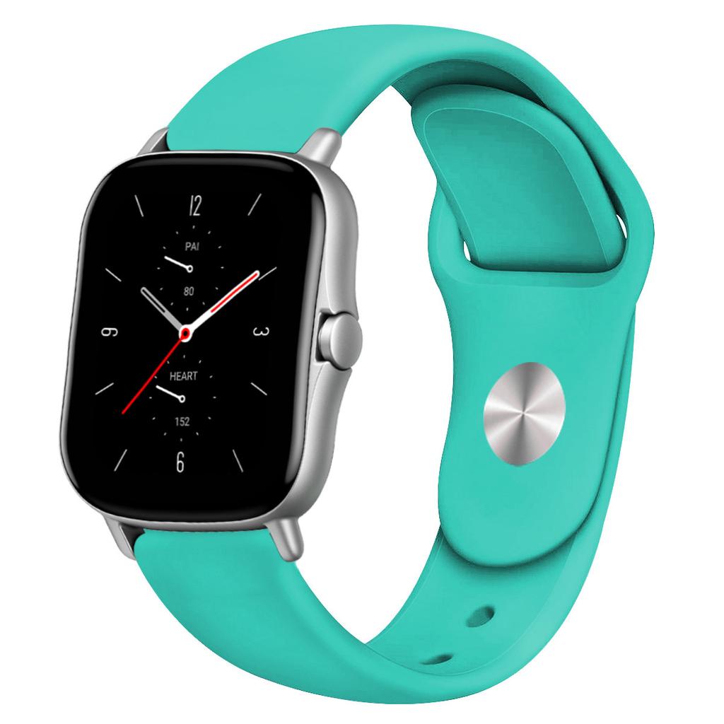 20mm/22mm Klockarmband För Amazfit GTS 4/3/2/2e/Mini/GTR 42mm/GTR 4/3 Pro Silikonarmband Amazfit helio/balance 2 bip 5 6 band