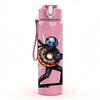 1PC Shield Warrior Laser Sword Figure 750ml Color Plastic Water Bottle Leakproof Flip Straw Lid For Sports Office Home Use