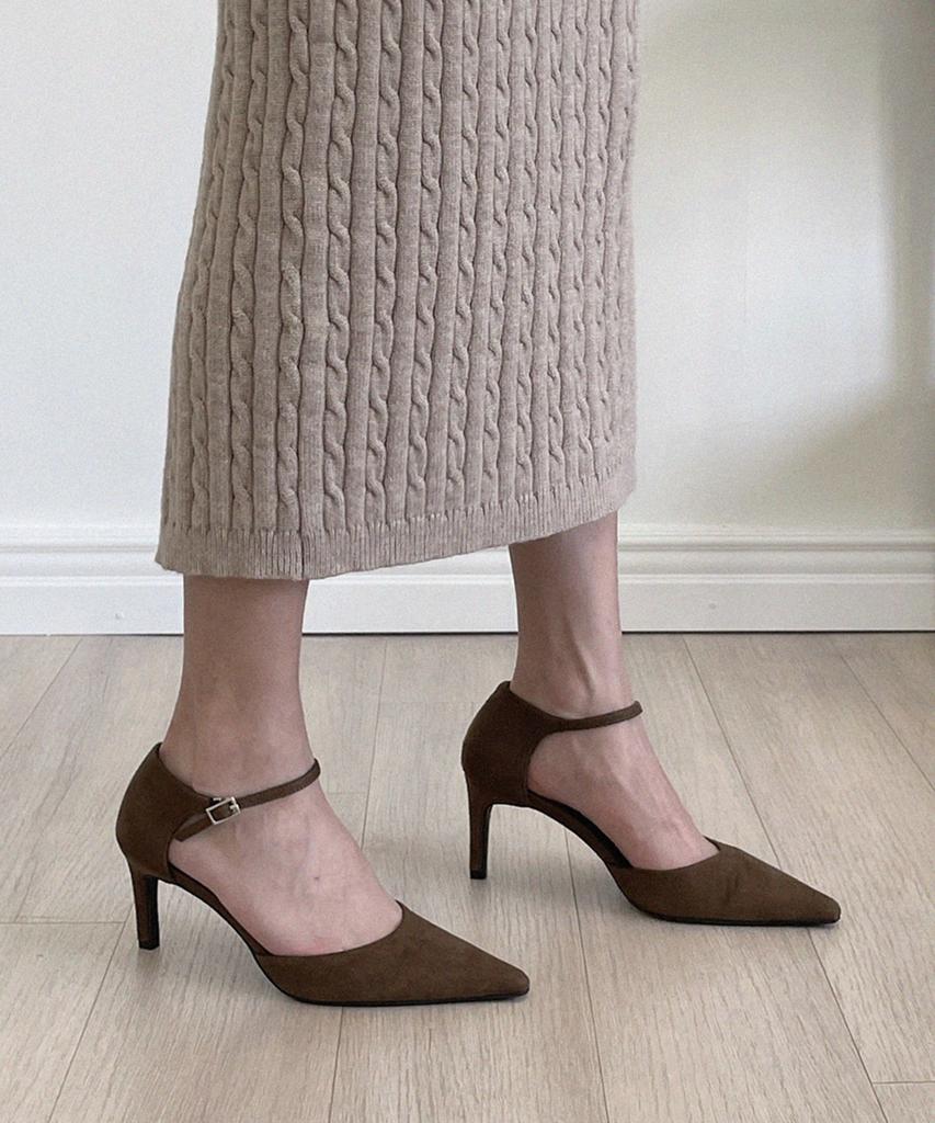 Moodnple Stella Stiletto Strap Heel 3 Colors 7Cm