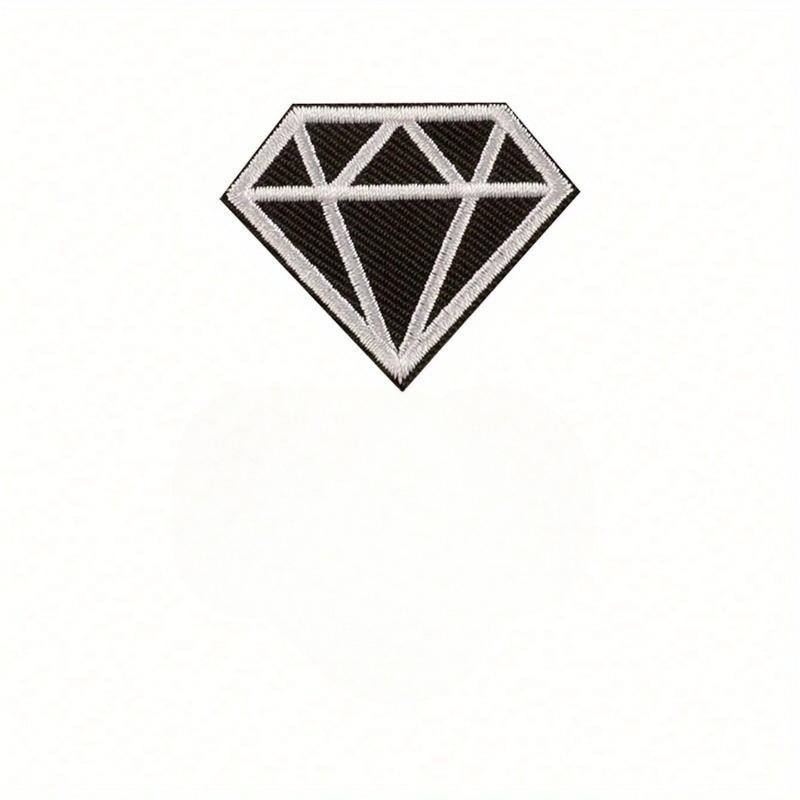 

Мультяшные нашивки-термонаклейки с бриллиантами - Идеально подходят для одежды, шляп и рюкзаков, сделанных своими руками - Наборы для вышивания черного и белого цветов с узорами 1PC разноцветный