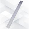 Elegant 12Inch Metal Ruler with Cork Backing Smooth Finishes for Accurate Measurements In School and Office