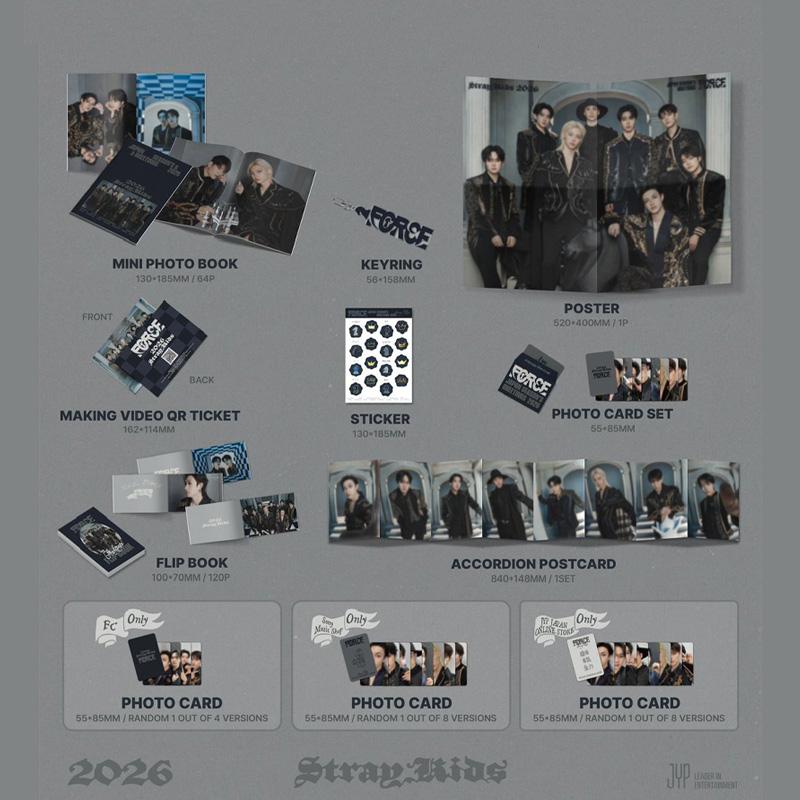 [PŘEDOBJEDNÁVKA] Stray Kids – JAPAN SEASON’S GREETINGS 2026 “FORCE”