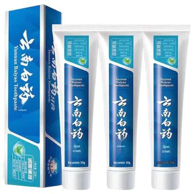 Yunnan Baiyao Erfrischende Minze Zahnpasta 3x125g