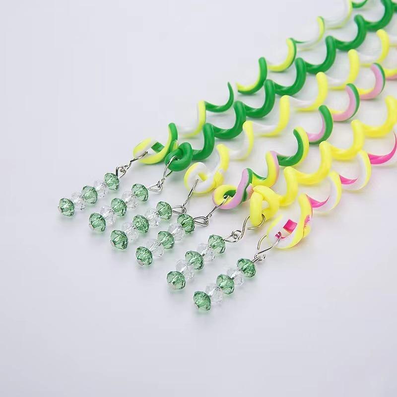 6 buc/lot Curcubeu Color Bentita Fete Hair Band Elastic Hair Bands