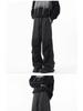 Unisex Retro Wide-Leg Sweatpants - Autumn/Winter Casual Streetwear