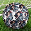 Michael Jackson Print Size 5 Soccer Ball, Standard Match Football for Sports Game and Team Practice, Ideal Gift for Soccer Fans