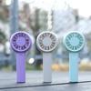 Portable Handheld Fan 5 Speed Adjustable 1200mAh Rechargeable USB Cooling Fan for Outdoor Travel