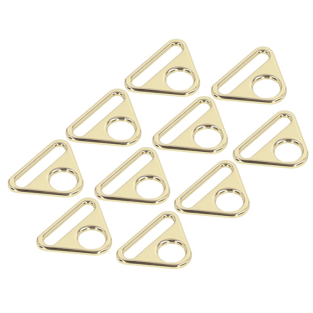 10Pcs Adjustable Buckle 38mm Zinc Alloy Material Multi Purpose Lightweight Portable Luggage Accessories