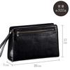 SADDLE Made in Japan Toyooka Bag Second Bag Formal Bag Genuine Leather 25885 (04-Chocolate)