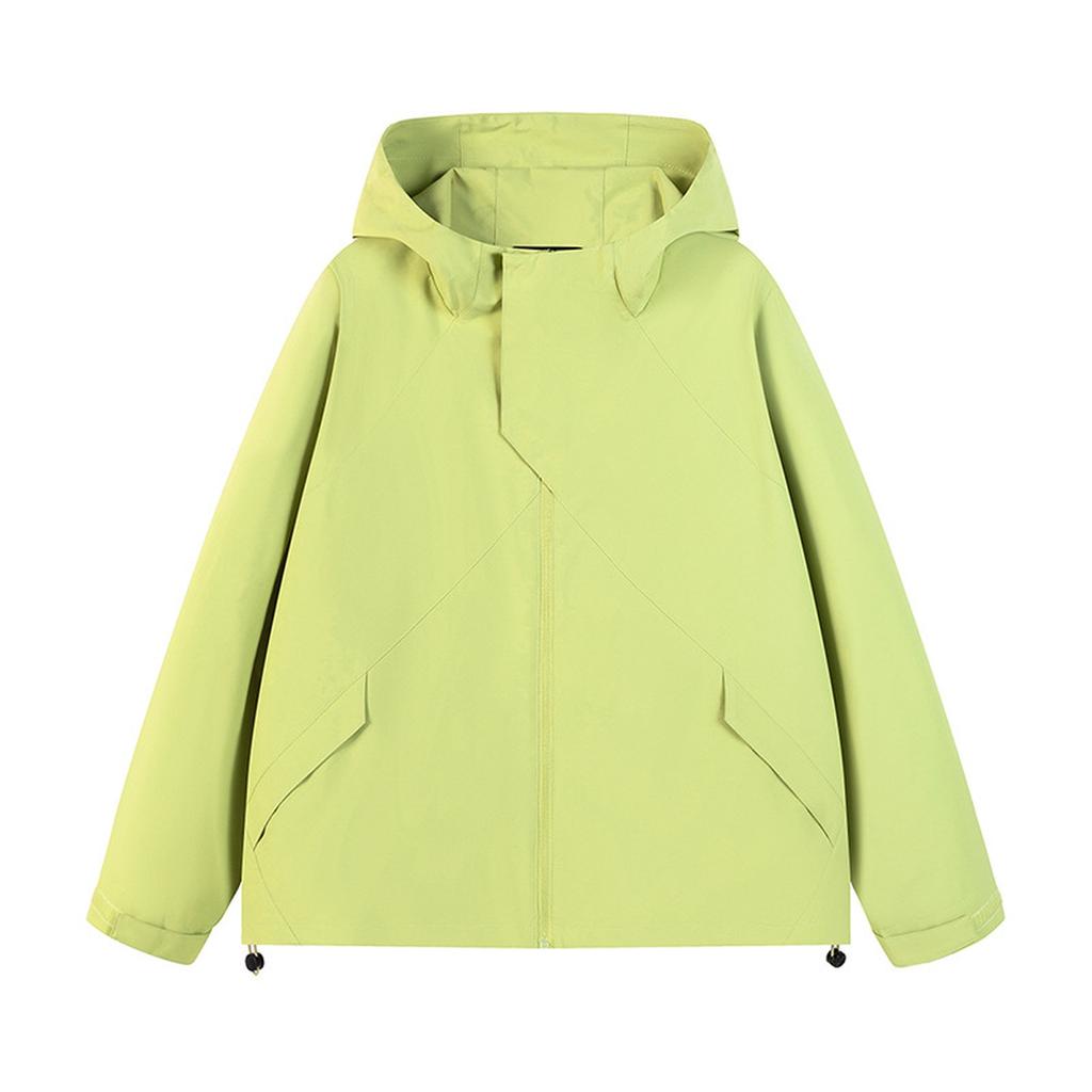 Men's Fashion Sports Windbreak Jackets Outdoor Mountaineering Loose Shoulder Hooded Jacket