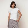 Tshirt For Women Summer Pure Cotton Soft Fabric Slim Fit Casual Streetwear