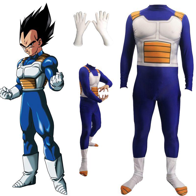 Stilvoller Anime Dragon Ball Z Vegeta Jumpsuit Cosplay Kostüm Für Alle Altersgruppen