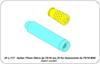 ABER 1/35 Scale 75mm Italeri Metal Barrel for Italian Semovente 75/18 Assault Gun, Model 35L117