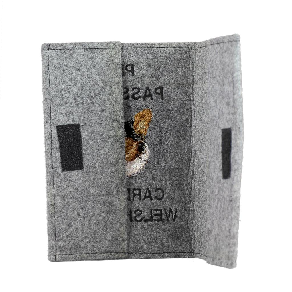Cardigan Welsh Corgi - Dog passport case, document case, gift for the traveller from the Art-Dog brand