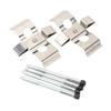 Feste-sett for bremseklosspinner foran MBA1296 109‑1296 KIT1021 Maskinvaresett for bremsekaliper foran med klips og pinner for