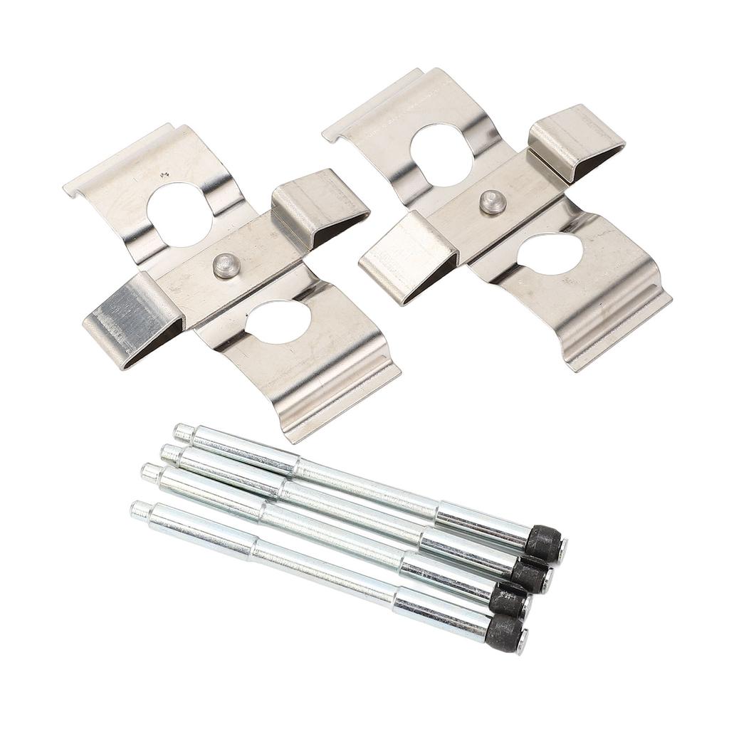 Feste-sett for bremseklosspinner foran MBA1296 109‑1296 KIT1021 Maskinvaresett for bremsekaliper foran med klips og pinner for