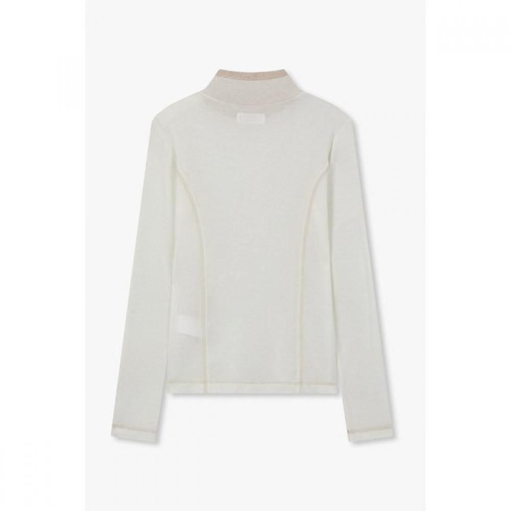 STudio Tomboy High Neck Slim T shirT 9106322101ar